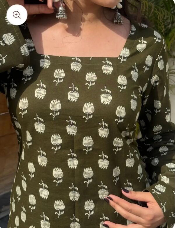 WhatsApp Image 2026-05-26 at 3.56.26 PM (13) Women's Henna Printed Cotton Short Kurti