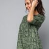 WhatsApp Image 2026-05-26 at 4.00.32 PM (10) Women's Green Printed Short Kurti