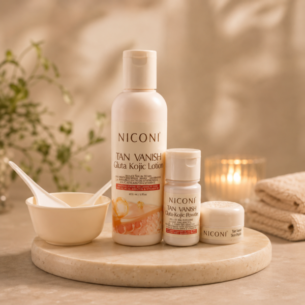 NICONI Tan Vanish Gluta-Kojic Skin Polish for Tan Removal 180g