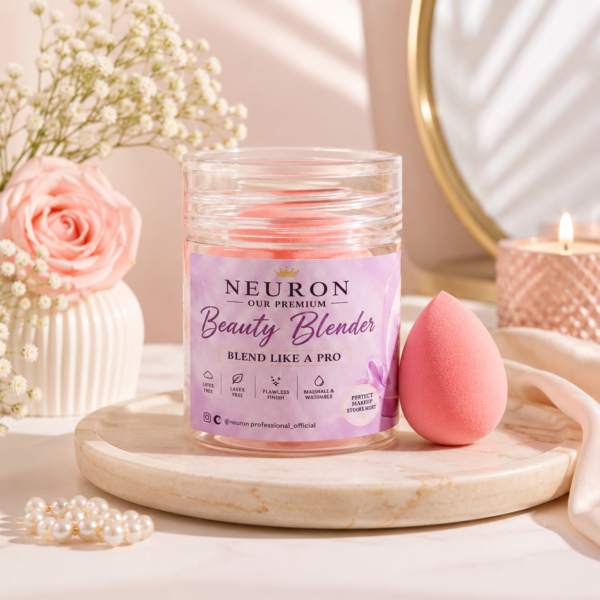 Neuron Premium Beauty Blender – Latex-Free Makeup Sponge
