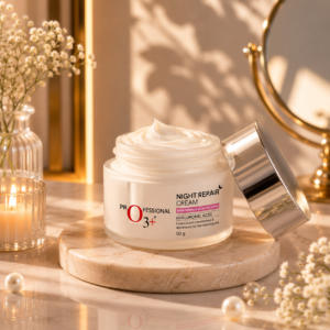 O3+ Night Repair Cream with Hyaluronic Acid
