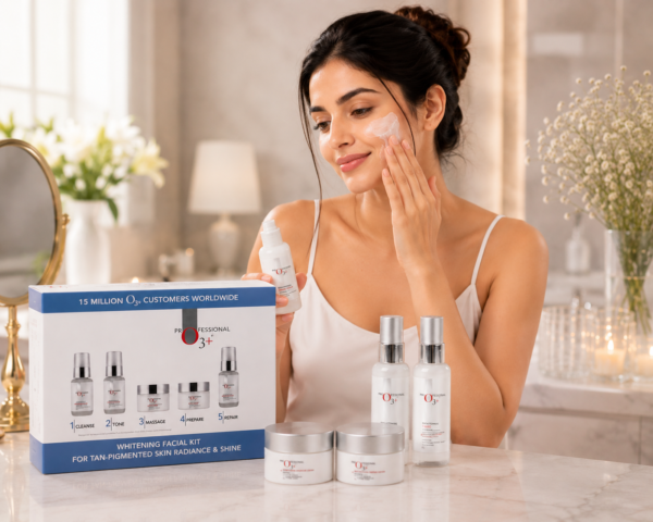 O3+ Whitening Facial Kit for Tan & Pigmented Skin